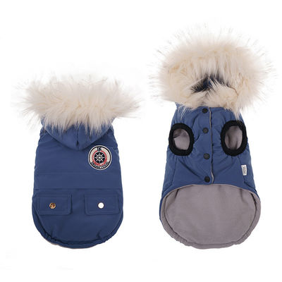 Chaqueta de perro de exterior impermeable al viento ajustable para perros pequeños y medianos