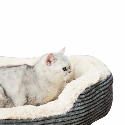 Cama para perros y gatos con cabello ultra lavable colchón espesado colchoneta almohadilla de lana hogar sueño de mascotas