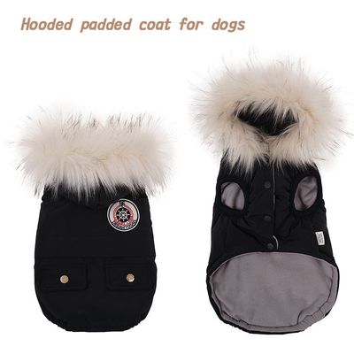 Ropa de lujo abrigos para perros chaquetas invernal para perros pequeños medianos grandes