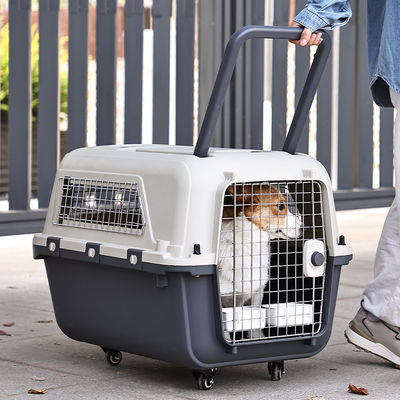 Bolso portátil con botón de cierre para mascotas de gran capacidad