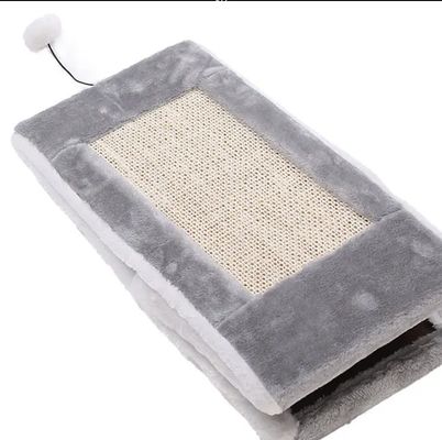 Cat Scratcher Tree Cat House juguetes interactivos con función de juego divertido material de peluche Sisal