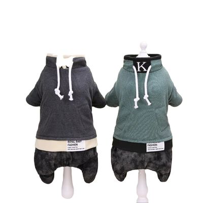 Peluquería clásica para mascotas Perros con capucha de lana Peluquería suave para perros pequeños en invierno