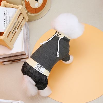 Peluquería clásica para mascotas Perros con capucha de lana Peluquería suave para perros pequeños en invierno