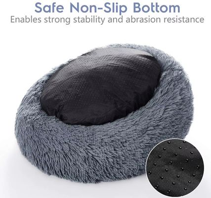Camas para mascotas de piel falsa personalizadas suaves lavables para sueño profundo, ecológicas y cómodas