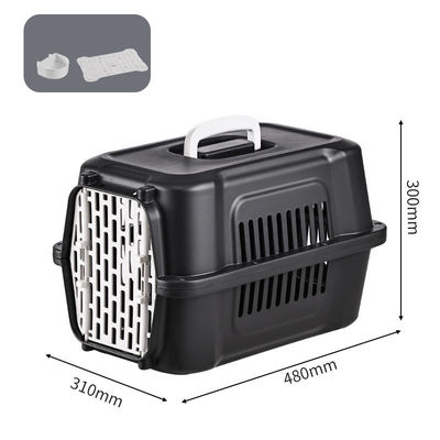 Caja de viaje confortable para gatos con marco metálico y confort transpirable para aventuras