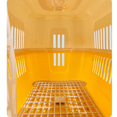 Caja de viaje confortable para gatos con marco metálico y confort transpirable para aventuras
