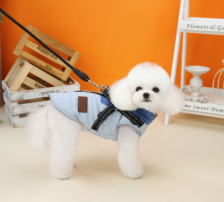 Función cálido cómodo impermeable cuello de tortuga perro abrigo de invierno para perros pequeños y medianos