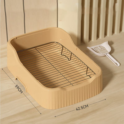Diseños ODM Venta superior Diseño separado Urinal de plástico de orina Indoor Perro de mascotas Entrenamiento de aseos bandeja de vagina con cajón