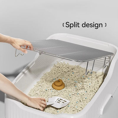 Diseños ODM Venta superior Diseño separado Urinal de plástico de orina Indoor Perro de mascotas Entrenamiento de aseos bandeja de vagina con cajón