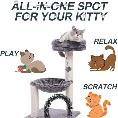 28 &quot;Posta de rascado para gatos con cama de hamaca grande y servicio de personalización proporcionado