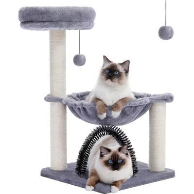 28 &quot;Posta de rascado para gatos con cama de hamaca grande y servicio de personalización proporcionado