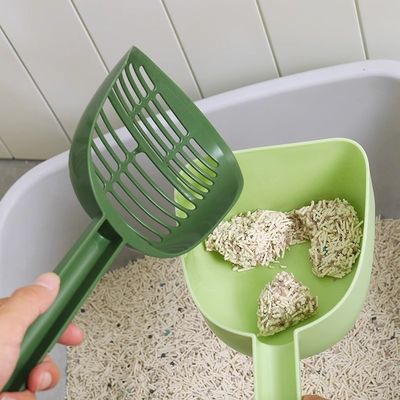 Producto de aseo para gatos Poop de plástico Recoger basura Scoop de perro Poop Scooper Herramientas de limpieza