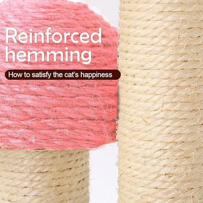 Gato rascándose Dormido Jugando con setas Rosa Personalizada Sisal Escalar árbol para diversión Juego