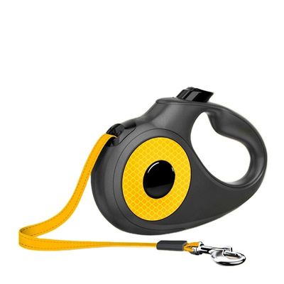 Cable de mascotas ajustable de liberación rápida 5M 3M ABS retráctil con remache