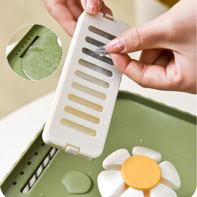 Dispensador de agua de fuente automático para gatos en forma de flor de plástico electrónico para beber mascotas