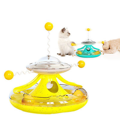 Gatos Animales pequeños Adecuado Popular Gato Gatito Juguetes de pelota de pista Pelotas de animación de mascotas