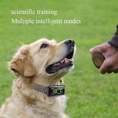 Collar de ladrido para perros pequeños, grandes y medianos con modo de entrenamiento remoto 4 modos de trabajo