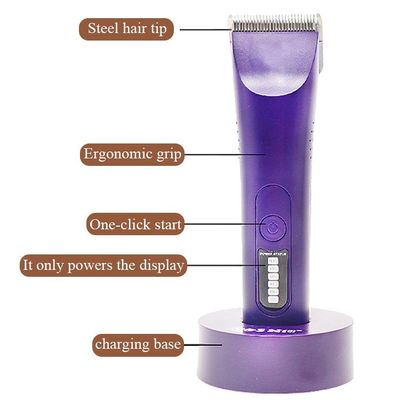 Modern Style Cortador de pelo para mascotas Trimmer Herramienta de aseo con batería para mascotas grandes