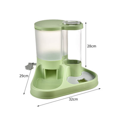 Set automático de alimentación para perros y gatos y dispensador de agua Fuente de agua potable para mascotas incluida
