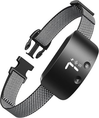 Collar de entrenamiento para perros de sensibilidad ajustable Collar recargable contra latidos para perros