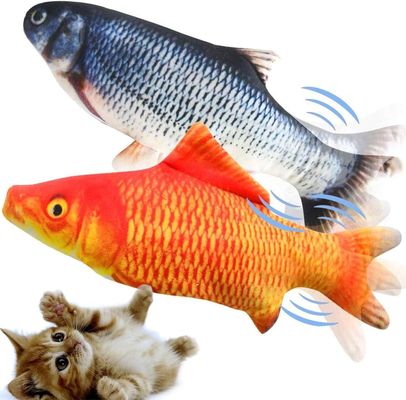 Juguete de gato en forma de pez de carpa creativo 3D con motor seguro y popular para regalos de mascotas