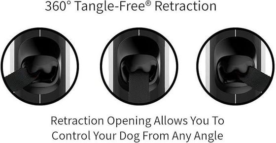 Leña automática de perros con longitud ajustable de nylon
