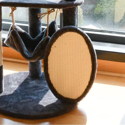 Venta del gato tablero de rascarse para jugar y dormir Gran talla de gato marco de escalada