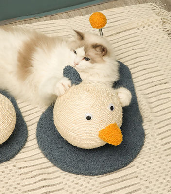 ODM Diseños de Gato Juguete de rascar Sisal Bola de cuerda Circuito de ejercicio para el juego divertido y el descanso del gatito