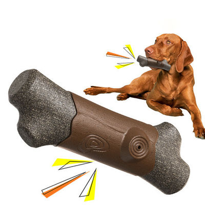 Servicio de personalización proporcionado TPR juguete perrito duradero juguete de mascar para masticadores agresivos
