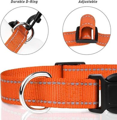 Logotipo personalizado Collar de perro de neoprene suave respirable y cómodo para perros activos