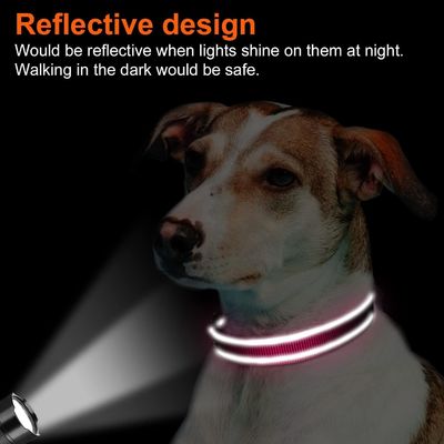 Logotipo personalizado Collar de perro de neoprene suave respirable y cómodo para perros activos
