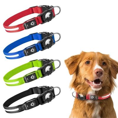 Ventaja suave cómoda Collar de perro con rastreador