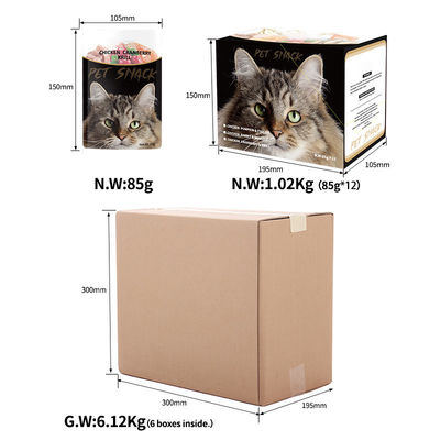 Alimentos para gatos húmedos para adultos con alto contenido de proteínas Pollo Océano Pescado Alimentos húmedos para gatos golosinas