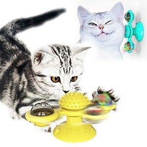Entreten a sus gatos con un juguete de vaso de succión de suelo seguro y ecológico