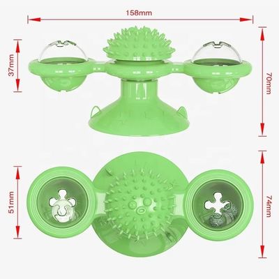 Juguete de rompecabezas para gatos para entrenamiento IQ Dispensador de alimentos no resbaladizo Interactivo Slow Feeder Bowl