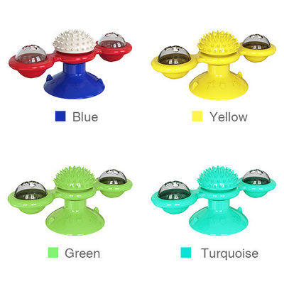 Juguete de rompecabezas para gatos para entrenamiento IQ Dispensador de alimentos no resbaladizo Interactivo Slow Feeder Bowl