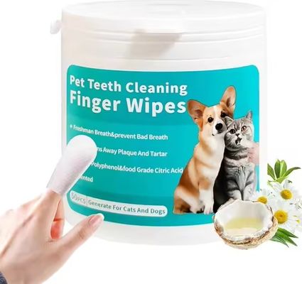 Limpieza conveniente y suave Logotipo personalizado toallitas PET con ingredientes naturales