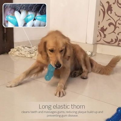 Juguete de hueso para perros TPR Juguete de masticación duradero para masticadores agresivos Limpieza y entrenamiento dental