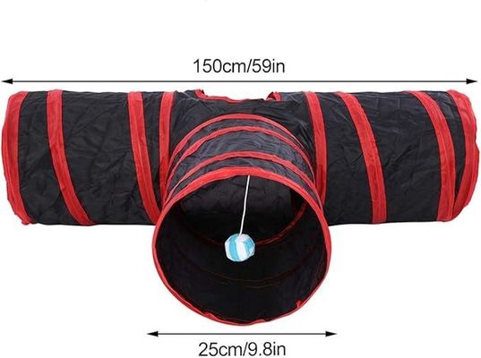 Tienda de juegos de gatos de poliéster extensible