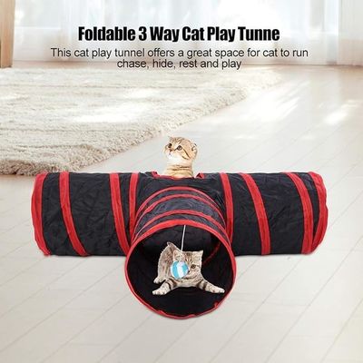 Tienda de juegos de gatos de poliéster extensible