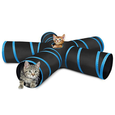 Estilo Popular Doblable Blanda Cata Círculo de túnel Juguete Cuadrado Desmontable Felt Cat Scratcher Túnel