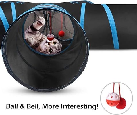 Juguete de túnel de gato de 3 Way 4 Way 5 Way seguro y duradero con ventaja de suavidad ecológica