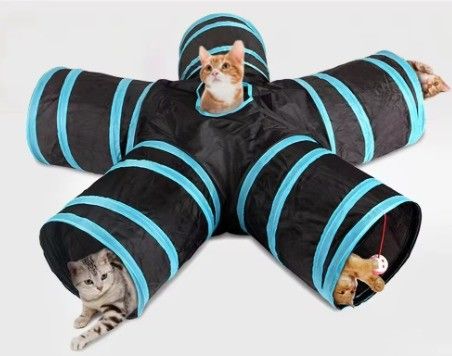 Juguete de túnel de gato de 3 Way 4 Way 5 Way seguro y duradero con ventaja de suavidad ecológica
