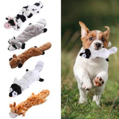 Juegos de Perros Juguetes de mascotas Productos de dibujos animados Bonitos Sin relleno Animales Concha duradera Interactiva