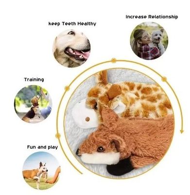 La temporada navideña no debe tener juguete de peluche para perros