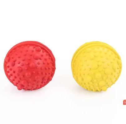 Bolas interactivas de mascar para cachorros no tóxicas y duraderas para limpieza dental/entrenamiento del coeficiente intelectual