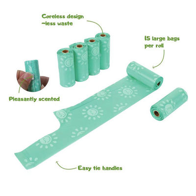 PB-02 Bolsas biodegradables de excremento para perros y dispensador de excremento para mascotas