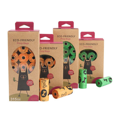 Herramienta de limpieza para mascotas Bolsas de caca para perros ecológicas y convenientes para cajas de basura automáticas