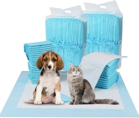 Accesorios para cachorros impermeables desechables Seca rápida Absorción de orina 56*56cm