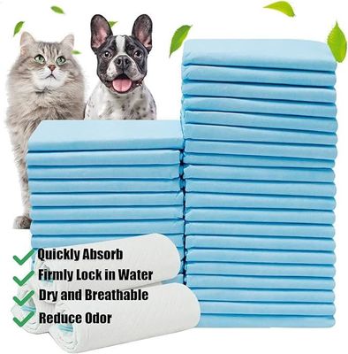 Accesorios para cachorros impermeables desechables Seca rápida Absorción de orina 56*56cm